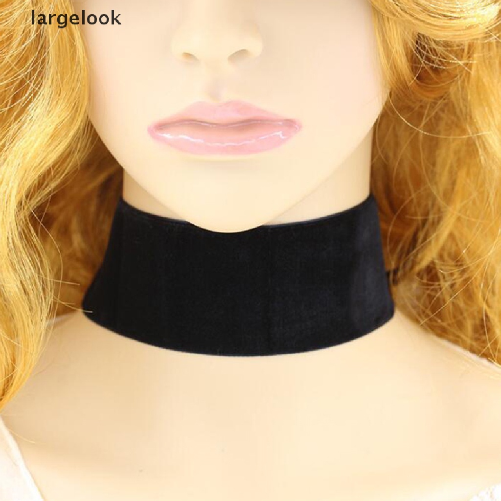Vòng Cổ Choker Dây Nhung Đen Phong Cách Gothic Thời Trang Cho Nữ ♨Nóng Bỏng
