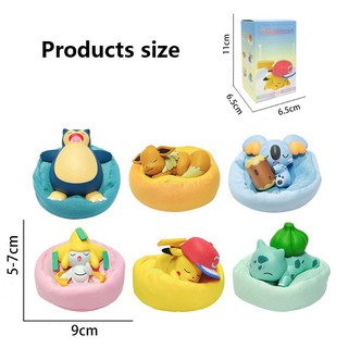 Đồ Chơi Mô Hình Pikachu Đang Ngủ