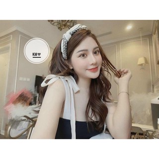Bờm tóc nơ ♥️ Cài tóc cao cấp hàn quốc , trẻ trung , sang chảnh
