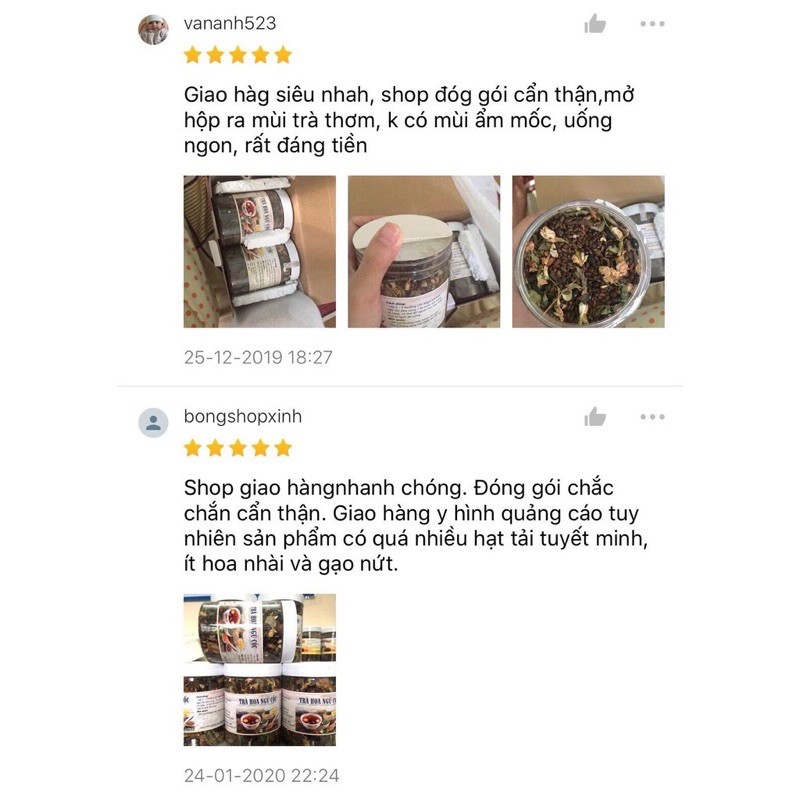 tra Hoa Ngũ Cốc Trà Giảm Cân Ngủ Ngon mát gan thanh lọc cơ thể cho bà bầu sau sinh | BigBuy360 - bigbuy360.vn