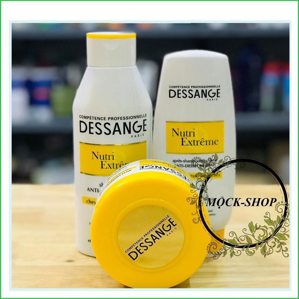 Bộ gội xả ủ Dessange Vàng cứu tinh của tóc dầu - Hàng Pháp