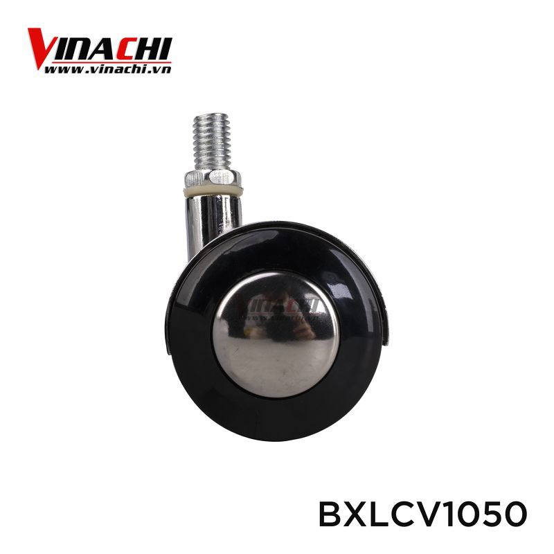 Bánh Xe Ghế Xoay - Bánh Xe Đẩy Hàng Chịu Lực Bánh Xe Ghế Xoay Văn Phòng Làm Bằng Inox Chốt Vặn - 1 Bánh