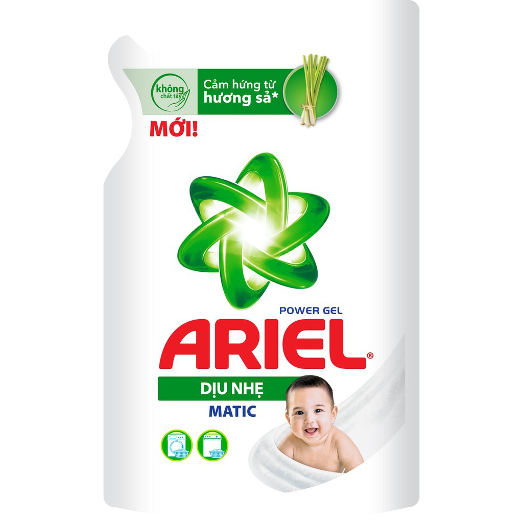 Nước giặt Ariel túi 360g
