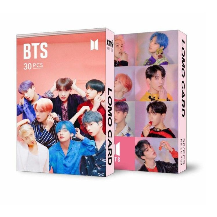 Bộ ảnh Lomo card BTS siêu đẹp