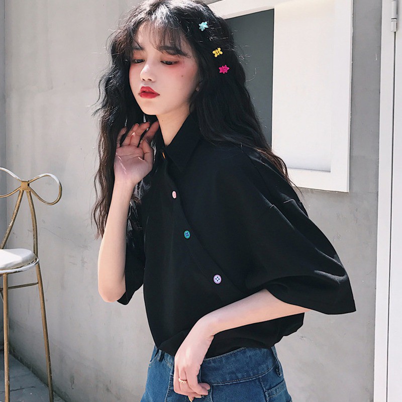 Áo thun polo tay ngắn kiểu dáng độc đáo | BigBuy360 - bigbuy360.vn