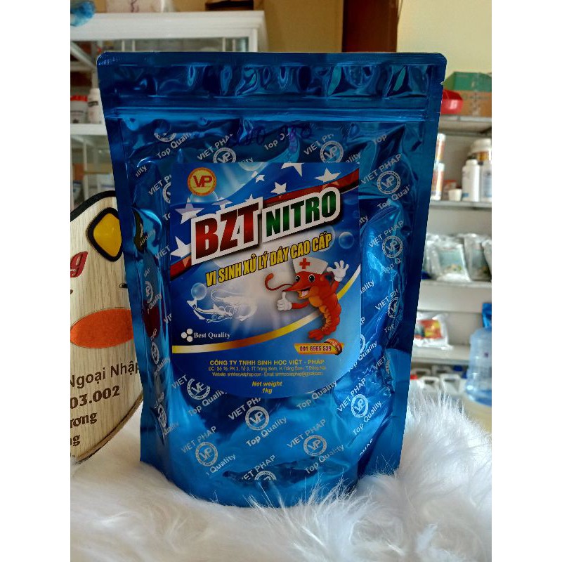 BZT nitro chế phẩm xử lý đáy ao 1kg