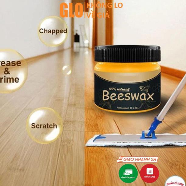 Sáp ong Beewax Đánh Bóng Sàn Gỗ Đồ Gỗ