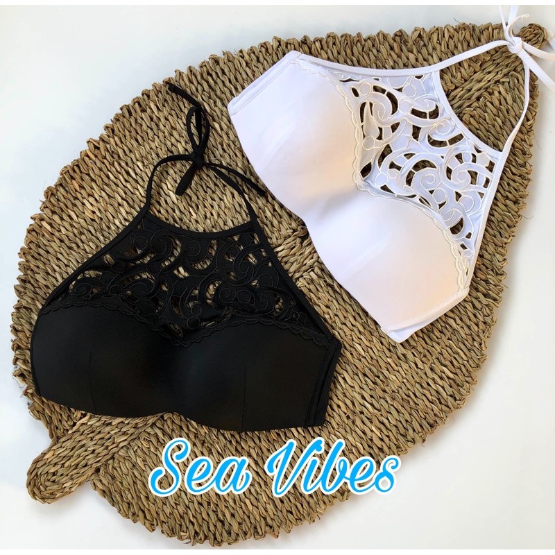 Áo Bơi Áo Bikini Dạng Yếm Mút Mỏng Hàng Xuất Xịn