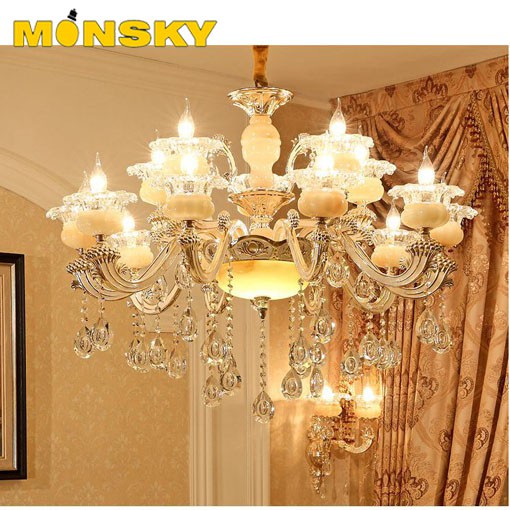 Đèn chùm MONSKY DASING ánh sáng hiện đại - kèm bóng Led chuyên dụng