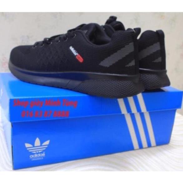 Giày thể thao nam Adidas Neo đen full (hình thật + Video) ! < IOI.HKJ ^ >