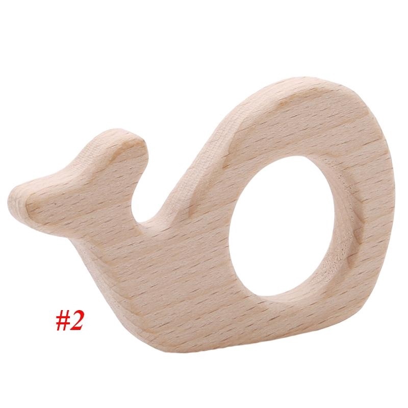 1 Đồ Chơi Hình Bánh Donut Bằng Gỗ Không Độc Hại Thân Thiện Với Môi Trường