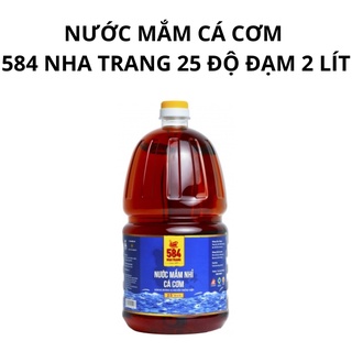 Nước Mắm Nhỉ Cá Cơm 584 Nha Trang 25 Độ Đạm 2 Lít