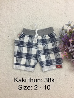 Quần kaki thun 8-33kg