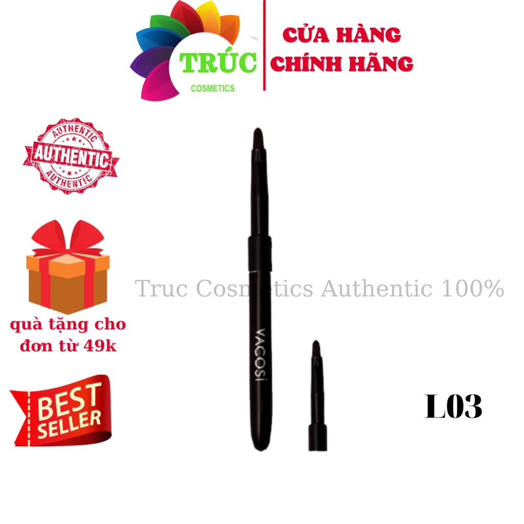 Cọ Viền Mắt Môi Vacosi Lip & Eyeliner L03 HSS9