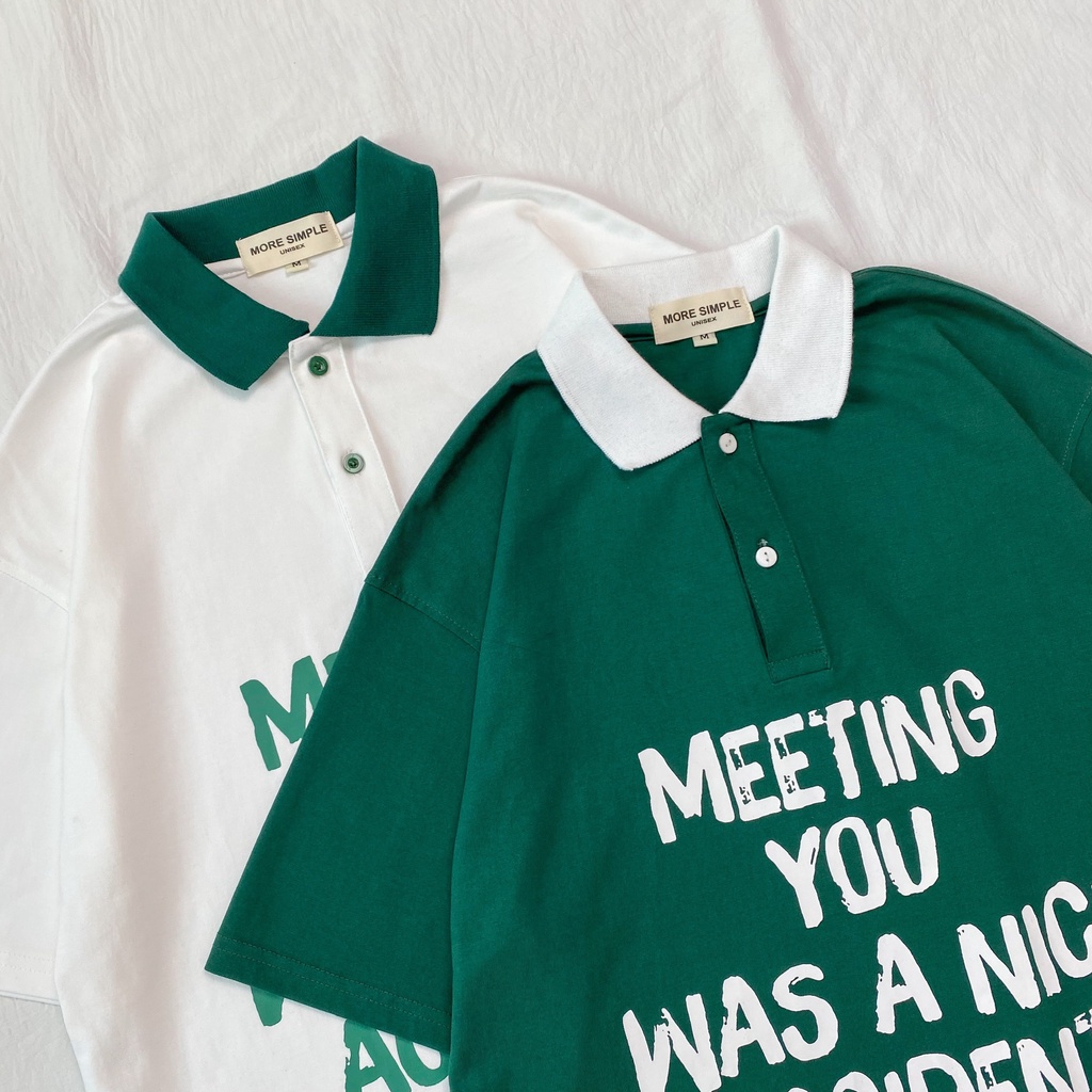 Áo POLO YOU Nam Nữ Cotton Phong Cách Ulzzang - Tuni Store
