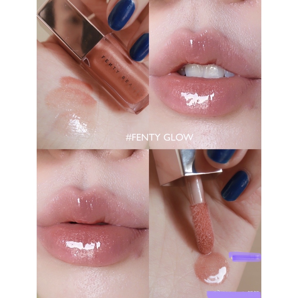 Son bóng mini màu Fenty glow- Gloss B0mb Universal Lip Luminizer 2ml