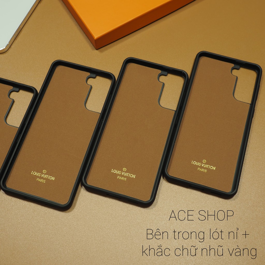 ( Ảnh thật ) Ốp LV kèm hộp Samsung S21 Plus,S21 Ultra,Note 9,Note 20Ultra,S10 Plus,S10 5G,S20 Ultra,Note 10,Note 10 Plus