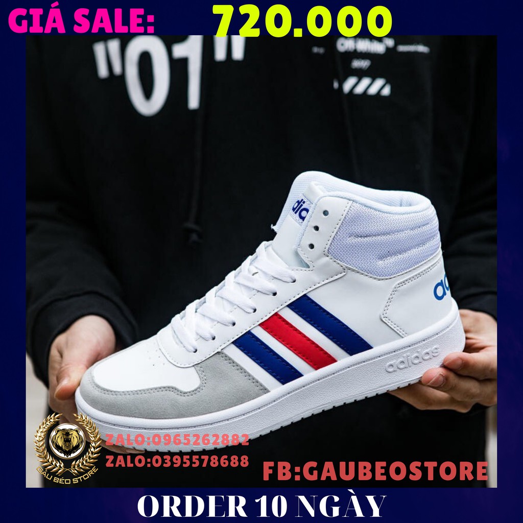 📦 FULLBOX 🌐 ORDER  🎀 SALE 50% 🎀 💯 ẢNH THẬT 🏷 ADIDAS HOOPS 2.0 2019 🏷 👟 GIÀY NAM NỮ 👟