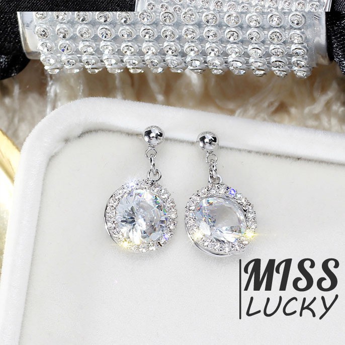 Khuyên tai nữ kiểu dáng thời trang phong cách Hàn Quốc