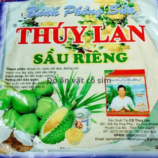 combo 5 bịch bánh phòng sữa to đặc sản bến tre tặng bịch bánh tráng