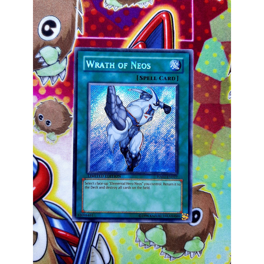 Thẻ Bài Mint90 Yugioh Spell Wrath of Neos - HA01-EN027 - Secret Rare