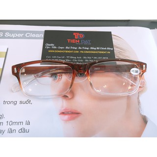 KÍNH VIỄN THỊ SẴN ĐỘ +1.00 ĐẾN +4.00 KÍNH CỰC ĐẸP VÀ SANG NAM NỮ NHÌN CHỮ CỰC RÕ VÀ SÁNG