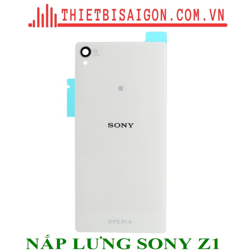 NẮP LƯNG SONY Z1 MÀU TRẮNG [ NẮP LƯNG ĐẸP ]