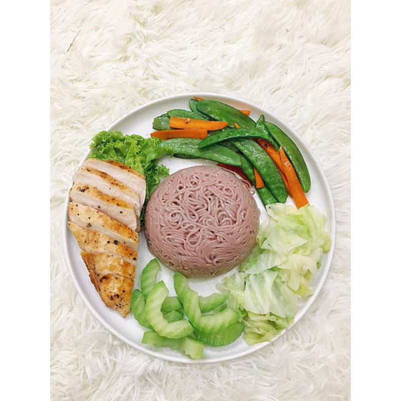 Mì bún gạo lứt đỏ Cao Tuyền đặc sản cao bằng eatclean ăn kiêng giảm cân gói 500g