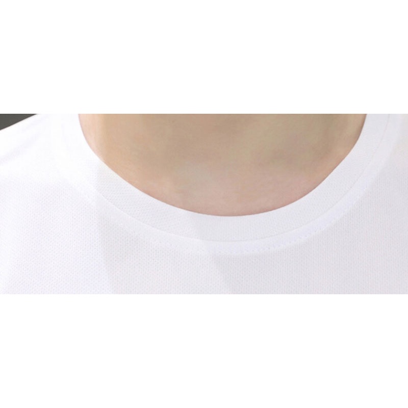 Bộ Đồ Thể Thao Ngắn Tay Vải Lụa Mát Khô Thoáng Nhanh Thời Trang Mùa Hè Cho Nam