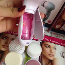 [FREESHIP]  Máy rửa mặt 5in1 BEAUTY CARE massager mặt - CÓ NHIỀU ĐẦU RỬA KHÁC NHAU - TẶNG 2 VIÊN PIN AA | BigBuy360 - bigbuy360.vn