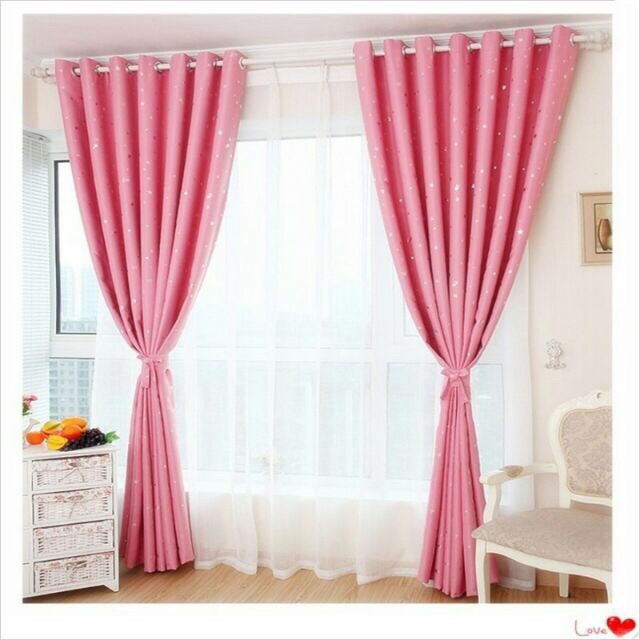 RÈM CỬA KHOEN TRÒN NGÔI SAO