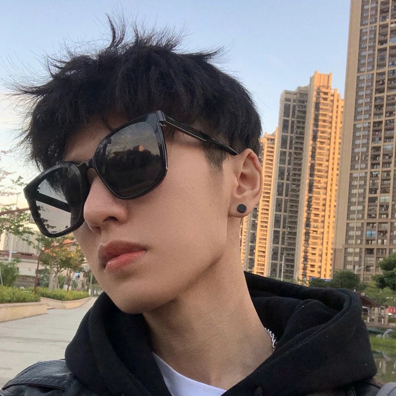 Kính Mát Hình Chữ V Mắt Mèo Màu Đen Thời Trang Dành Cho Nữ 7