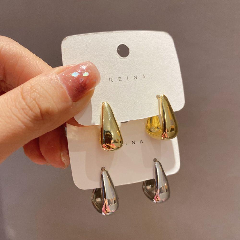 Khuyên Tai MXGOODS Độc Đáo Cá Tính|Khuyên Tai Kim Loại Thời Trang Cho Nữ