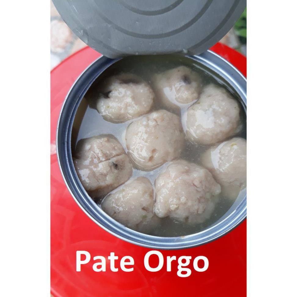 Orgo Pate chó dạng Lon 400gr  Thức ăn mềm cho mọi loại chó - Thịt hộp chó