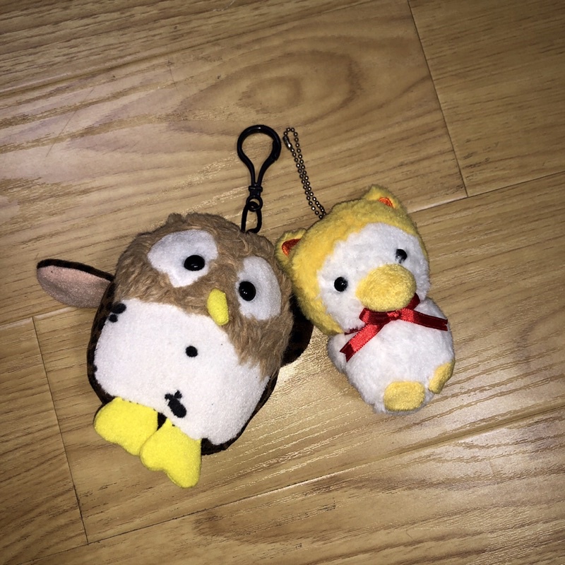 Móc khoá Thú bông treo balo,  túi xách