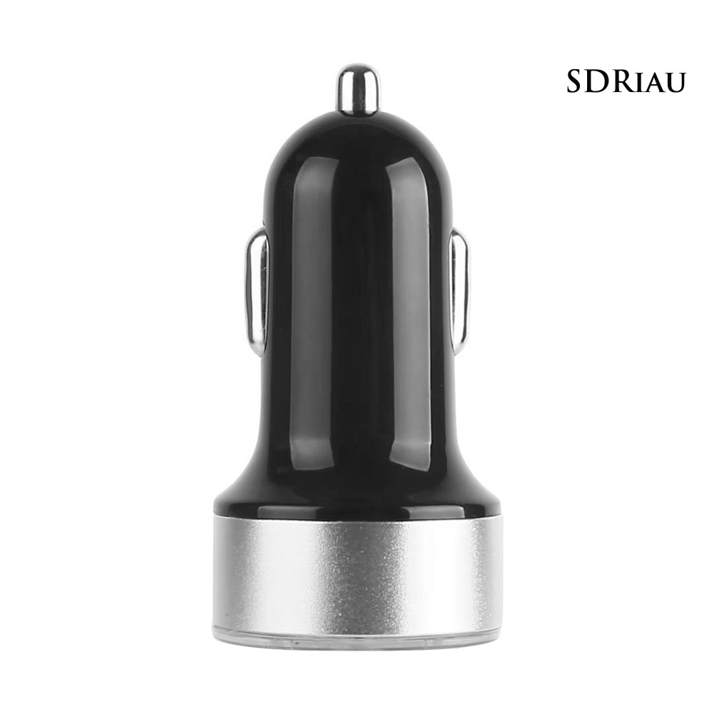 Tẩu sạc nhanh 3.1A có đèn led hiển thị tiện dụng cho xe hơi