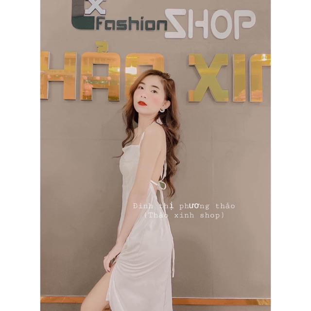 🌼 VÁY MAXI DÂY BUỘC LƯNG SEXY 🌼