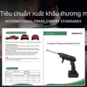 Máy Rửa Xe Cầm Tay Đa Năng Cao Cấp SUITU ST-6311 Chạy Pin 24 V_máy rửa xe,tưới cây,vệ sinh chuồng trại...