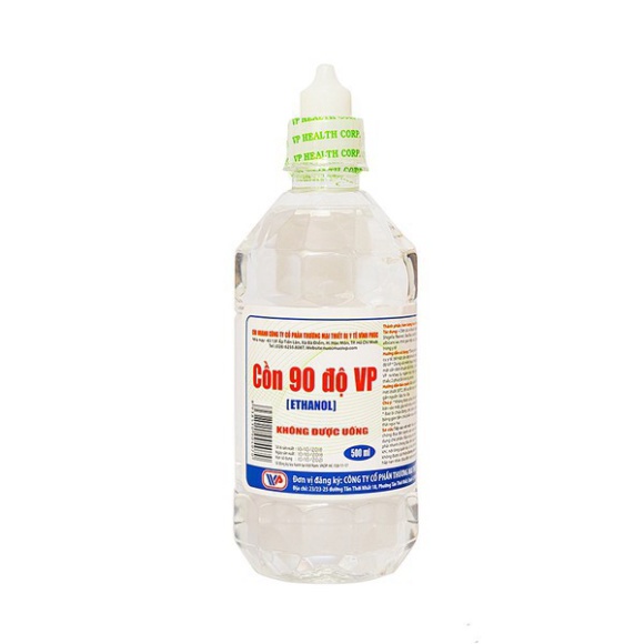 Cồn 90 Độ VP chai 500ml