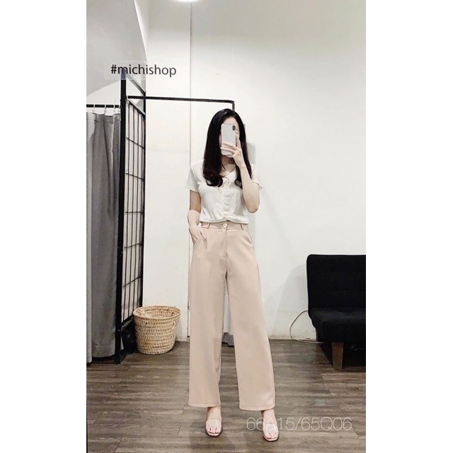 QUẦN ỐNG SUÔNG CÔNG SỞ ⚡️ HÀNG LOẠI ĐẸP ⚡️ CHẤT VẢI TUYẾT MƯA CAO CẤP CẠP CAO TÔN DÁNG TẠO SỰ THOẢI MÁI