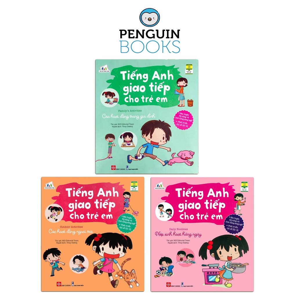 Sách Đinh Tị - Tiếng Anh Giao Tiếp Cho Trẻ Em