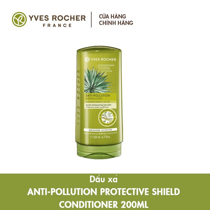 [CHÍNH HÃNG] Dầu Xả Thanh Lọc Và Bảo Vệ Tóc Yves Rocher Anti-Pollution Protective Shield Conditioner 200ml