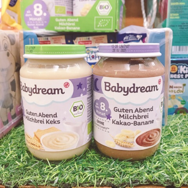 Hũ dinh dưỡng Baby dream/Alete 190g Đức date 10,11/2023