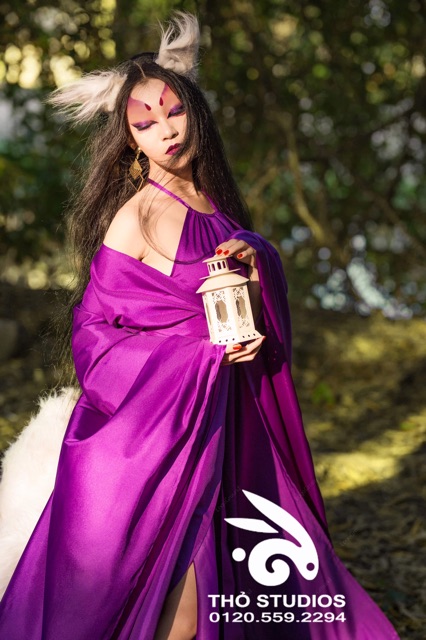 Cosplay Bộ tai + 9 đuôi hồ ly (hình thật Shop chụp) | BigBuy360 - bigbuy360.vn