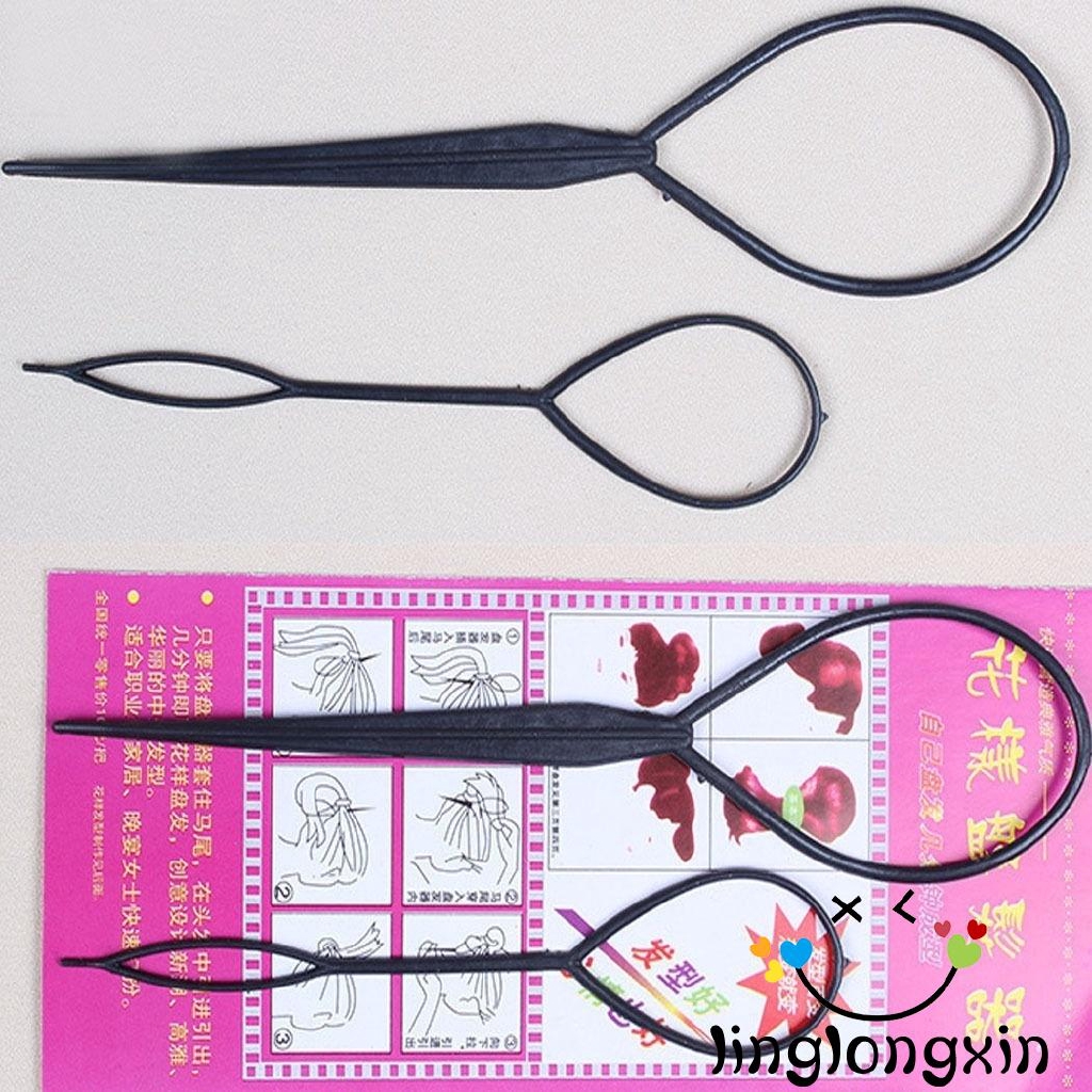 Set phụ kiện tạo kiểu tóc cho nữ làm từ nhựa