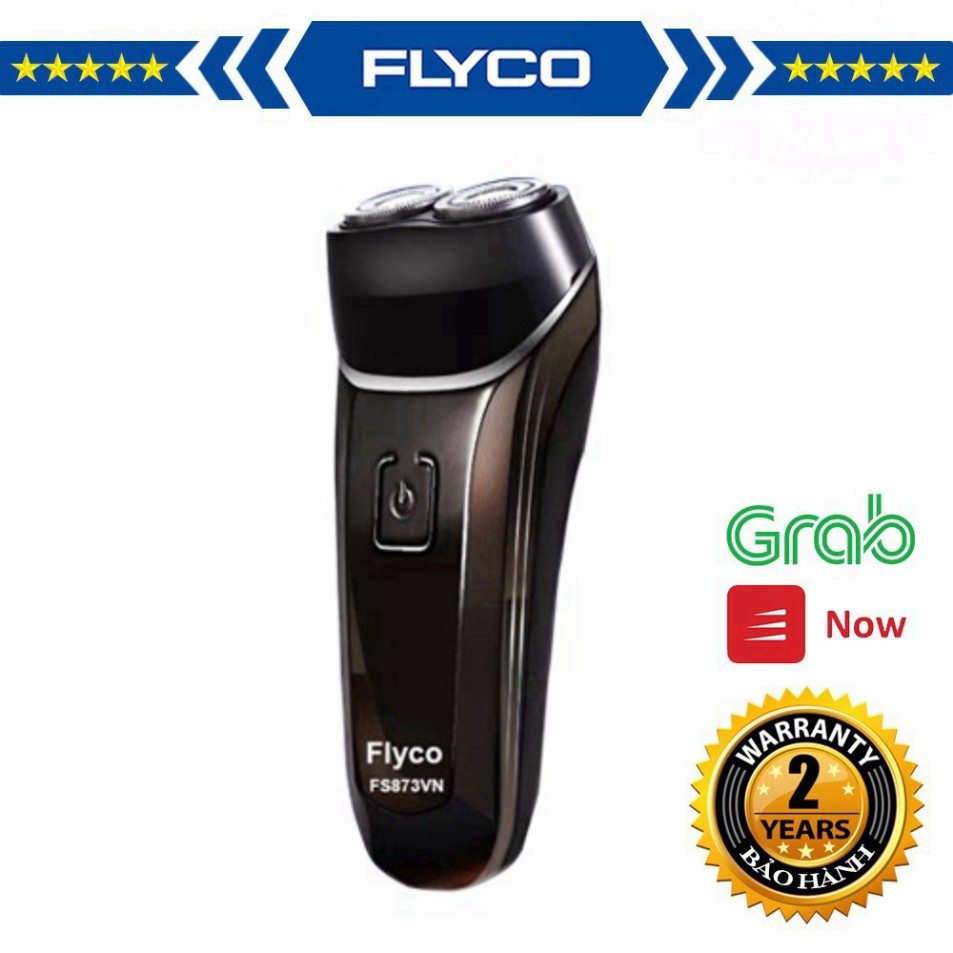 Máy Cạo Râu Flyco 2 Lưỡi Kép Thân Máy Kháng Nước FS873VN Hàng Chính Hãng  AK FM