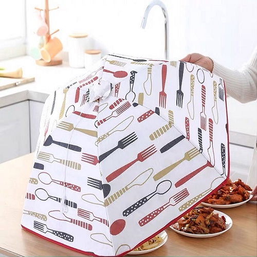 Lồng Bàn Gấp Gọn - Giữ Nhiệt - Bảo Quản Thực Phẩm - Hình Họa Tiết Dễ Thương