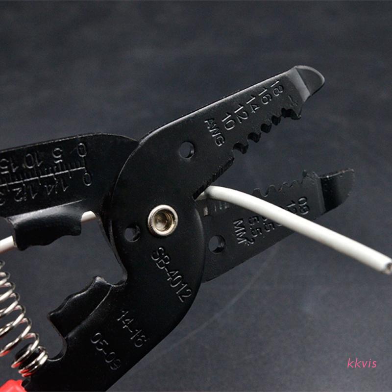Kìm cắt tuốt dây đa chức năng cầm tay 6"