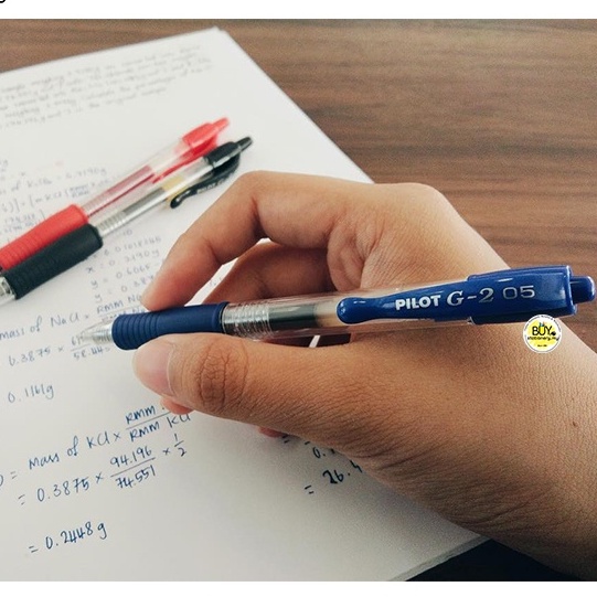 Bút Gel Pilot G-2 Mực Xanh 0.5 BL-G2-5-L