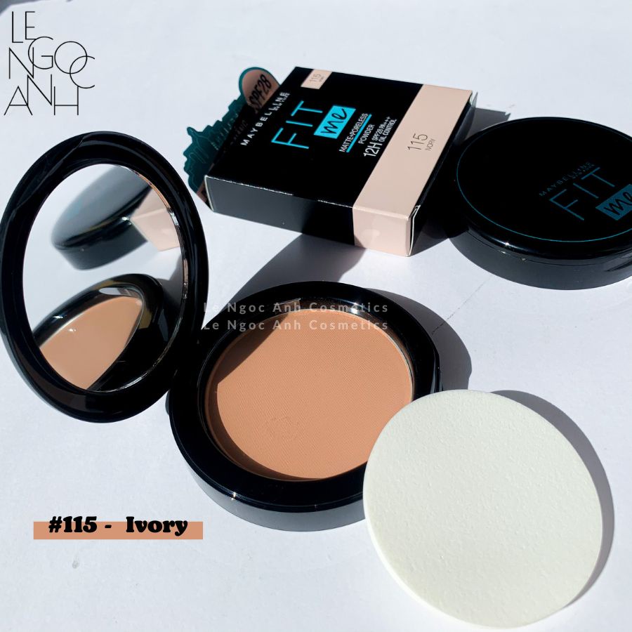 Phấn phủ MAYBELLINE Fit Me Matte+Poreless Powder 12h SPF28 PA+++ Oil Control